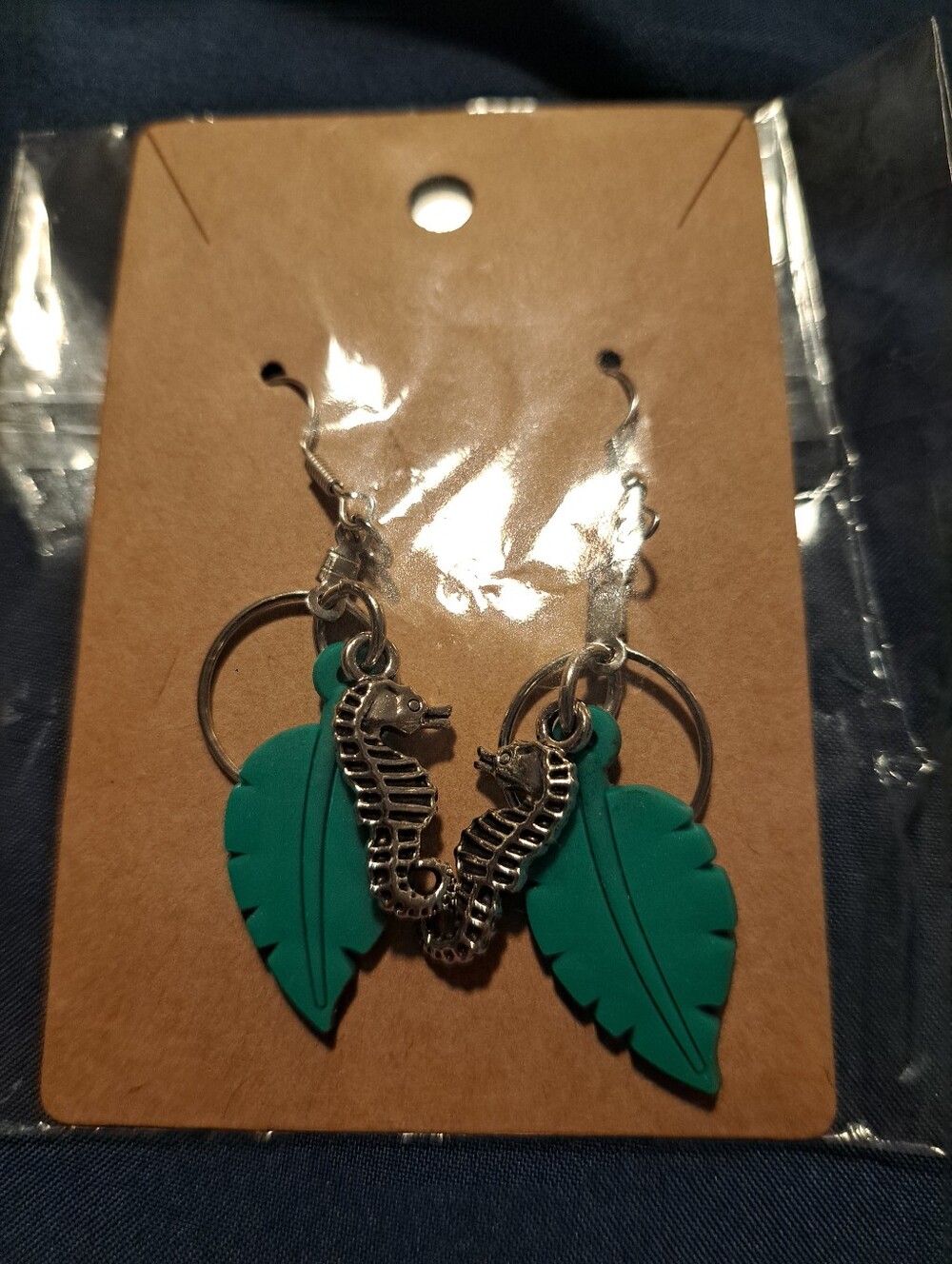 Seahorse Themed Earrings